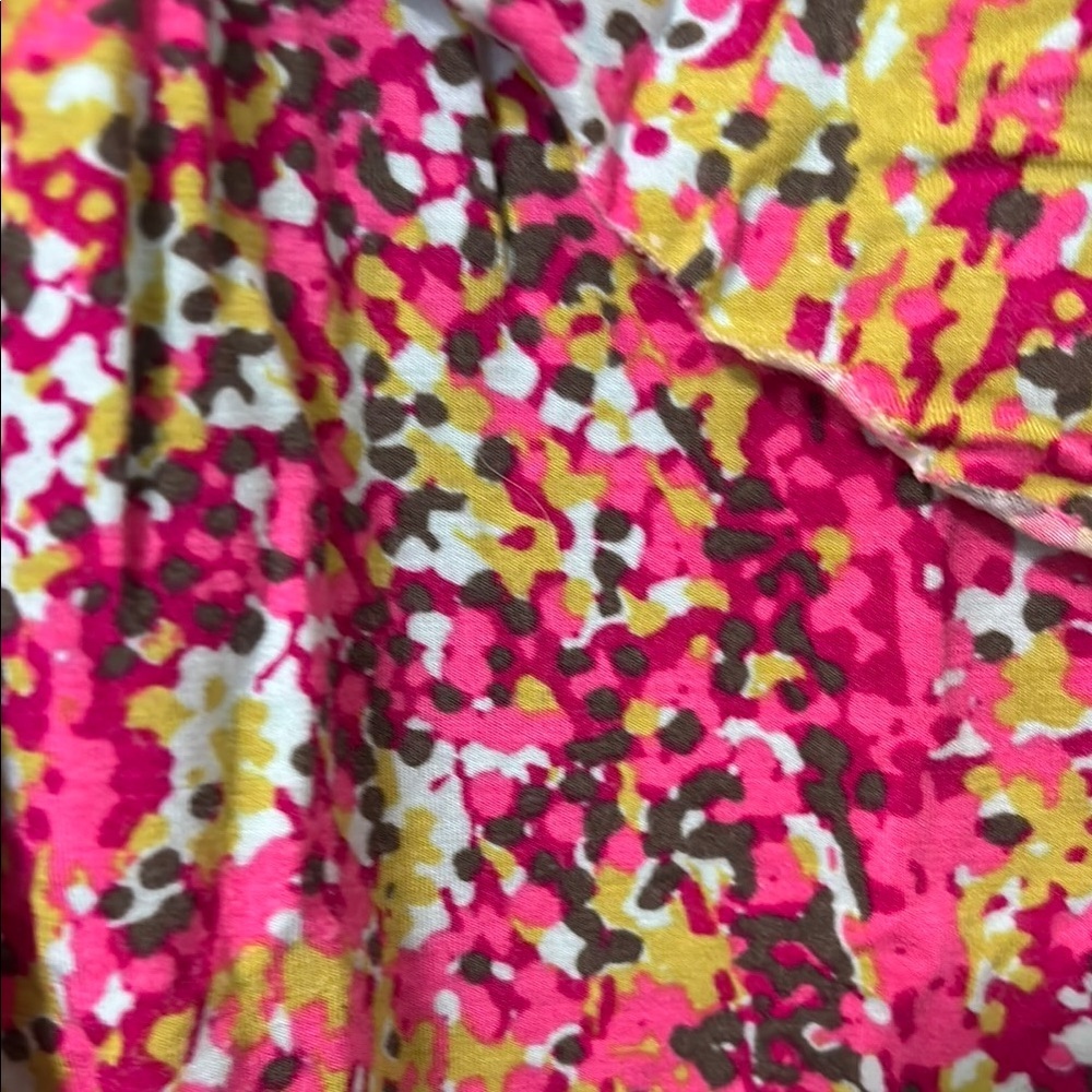Floral Pink Sleeveless Women's Top - Picture 5 of 5